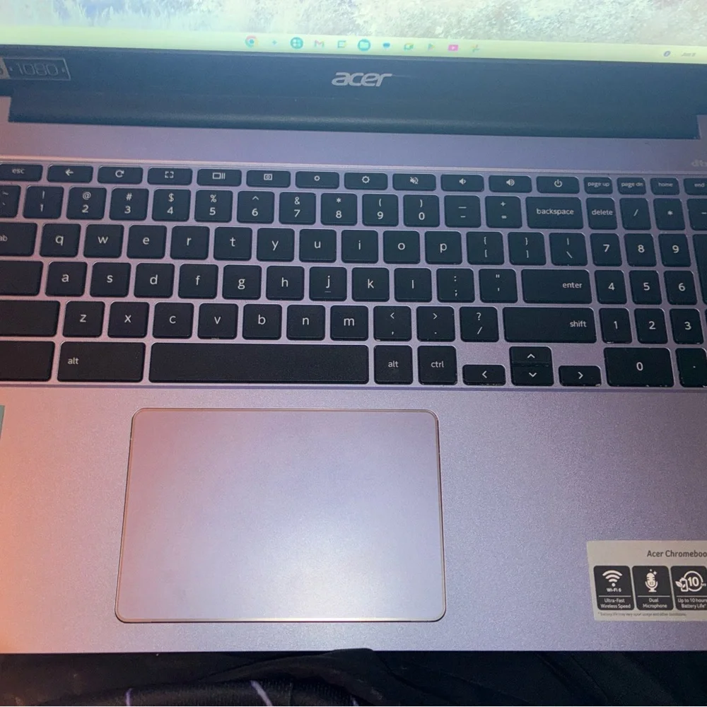 Acer Gray Laptop 15.6-inch Display Modern Design